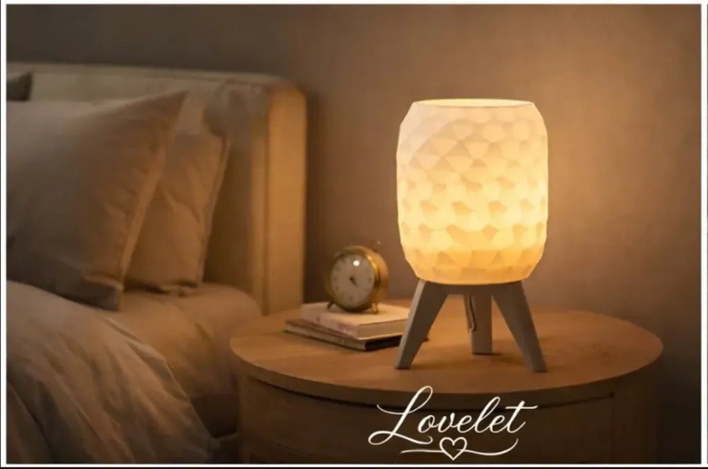 [LTL10001] Lovelet Đèn bàn thiết kế hiện đại (E27 RGB, Hex Big)