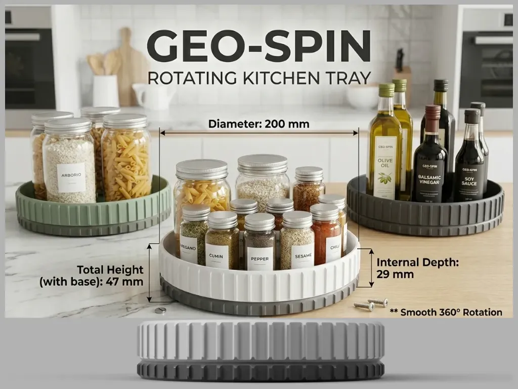 GEO-SPIN Kitchen Tray